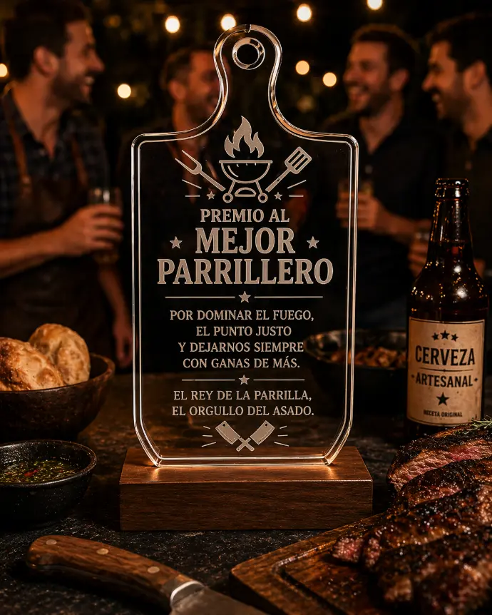 Regalo parrillero para el amigo encargado de la parrilla , asado , regalo , chile 